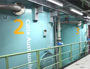 CARIX System zur Trinkwasserenthärtung im Wasserwerk Trollmühle