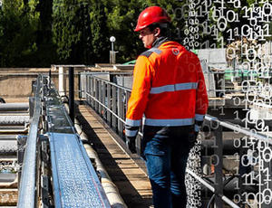 Sinnbild für Digitale Services in der Wasseraufbereitung