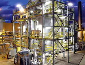Pyrofluid-Anlage zur Klärschlamm-Verbrennung von Veolia