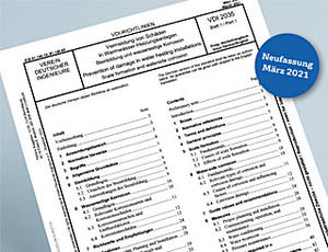 Deckblatt der neuen Richtlinie VDI 2035