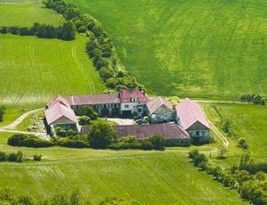 Bauernhof von oben