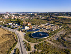 Municipal wastewater treatment plant