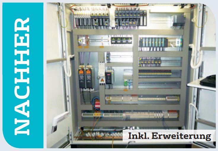 Modernisierung von Steuerungstechnik - nachher