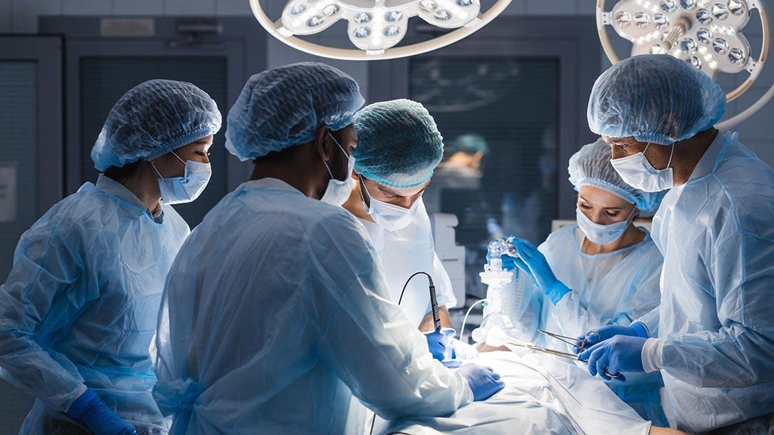 Operation im Krankenhaus