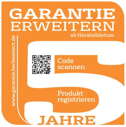 Garantie-Verlängerung für BerkeSELECT Kreislaufwasseraufbereitung