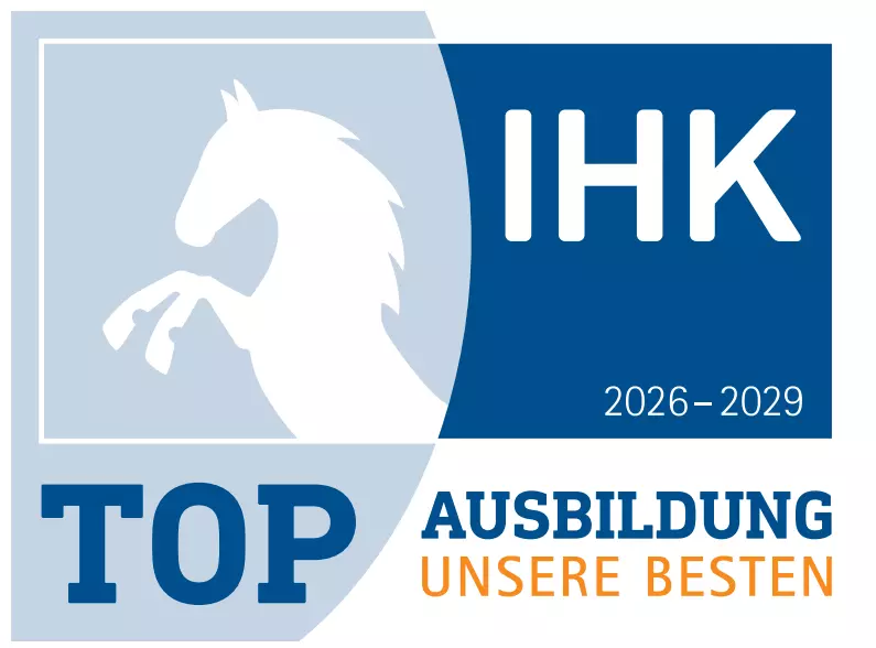 IHK Auszeichnung TOP Ausbildung 2026 bis 2029