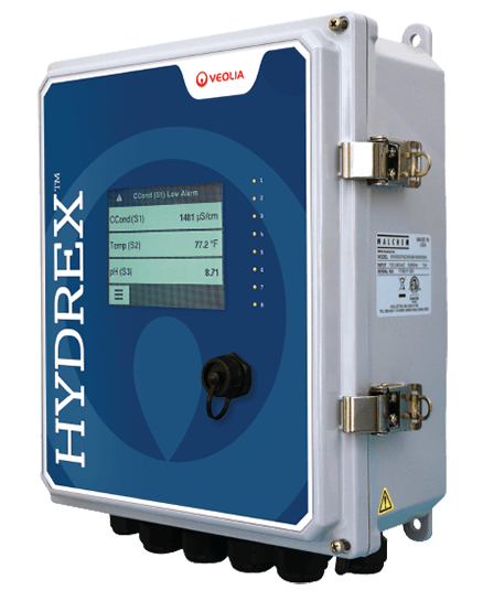 Hydrex Controller zur Steuerung der Kühlwasser-Chemikalien-Dosierung