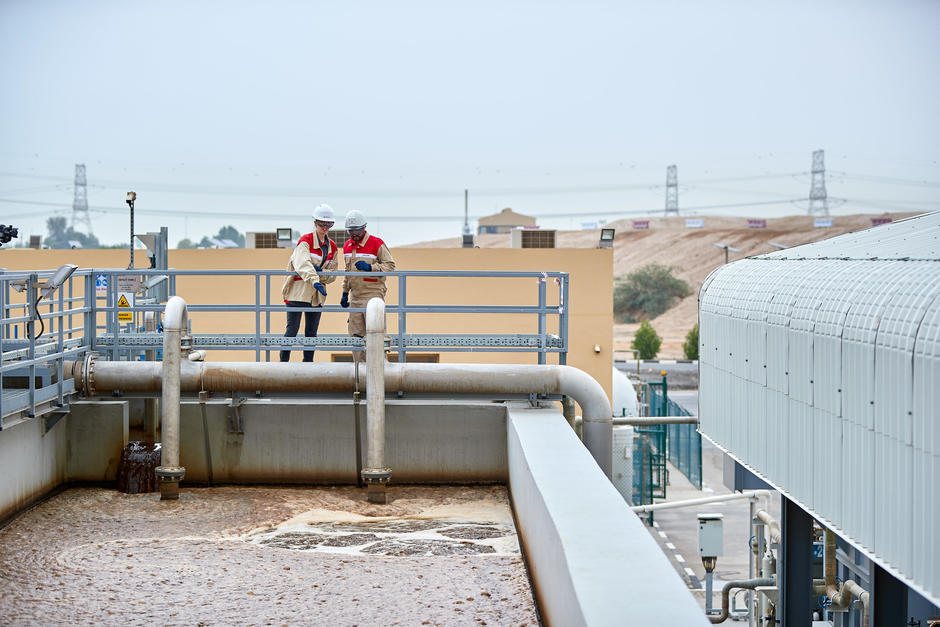 Anlage für die industrielle Abwasserbehandlung