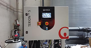 View and control panel of a Terion S